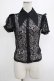 画像1: KILL STAR / Vexina Lace Collar Blouse XS ブラック H-25-03-01-042-SL-BL-KB-ZH (1)