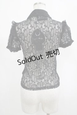 画像3: KILL STAR / Vexina Lace Collar Blouse XS ブラック H-25-03-01-042-SL-BL-KB-ZH