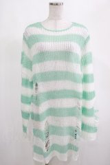 KILL STAR / Peppermint knit Sweater M ミント H-25-03-01-043-SL-TO-KB-ZH
