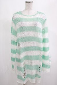 KILL STAR / Peppermint knit Sweater M ミント H-25-03-01-043-SL-TO-KB-ZH