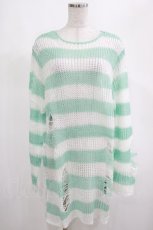 画像1: KILL STAR / Peppermint knit Sweater M ミント H-25-03-01-043-SL-TO-KB-ZH (1)