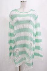 画像1: KILL STAR / Peppermint knit Sweater M ミント H-25-03-01-045-SL-TO-KB-ZI (1)
