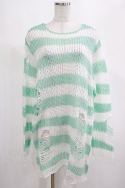 画像1: KILL STAR / Peppermint knit Sweater M ミント H-25-03-01-045-SL-TO-KB-ZH