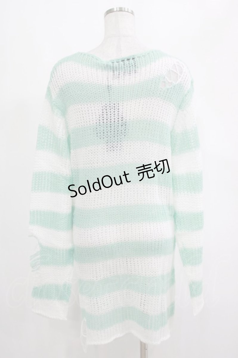 画像3: KILL STAR / Peppermint knit Sweater M ミント H-25-03-01-045-SL-TO-KB-ZI (3)
