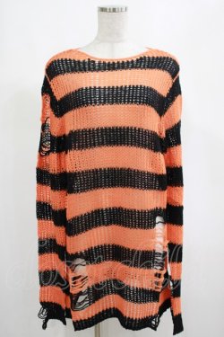 画像1: KILL STAR / Pumpkin Knit Sweater XS オレンジ H-25-03-01-048-SL-TO-KB-ZY