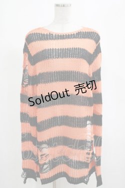 画像1: KILL STAR / Pumpkin Knit Sweater XS オレンジ H-25-03-01-048-SL-TO-KB-ZY
