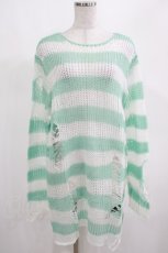画像1: KILL STAR / Peppermint knit Sweater M ミント H-25-03-01-049-SL-TO-KB-ZH (1)