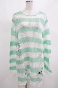 画像1: KILL STAR / Peppermint knit Sweater M ミント H-25-03-01-049-SL-TO-KB-ZH