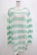 画像1: KILL STAR / Peppermint knit Sweater L ミント H-25-03-01-053-SL-TO-KB-ZH (1)