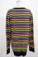 画像3: KILL STAR / Rainbow Warrior Knit Sweater XS 黒×レインボー H-25-03-01-054-SL-TO-KB-ZS (3)
