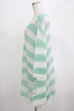 画像2: KILL STAR / Peppermint knit Sweater L ミント H-25-03-01-055-SL-TO-KB-ZH