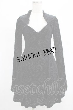 画像1: KILL STAR / Lady Of Sorrows Dress XS ブラック H-25-03-01-005-SL-OP-KB-ZH