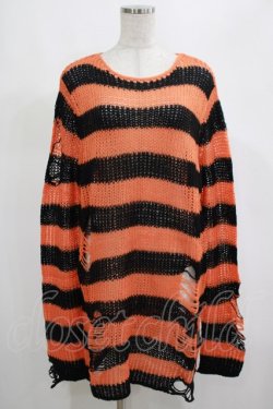 画像1: KILL STAR / Pumpkin Knit Sweater S オレンジ H-25-03-01-056-SL-TO-KB-ZI