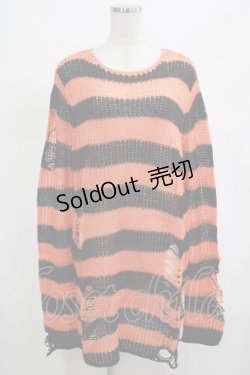 画像1: KILL STAR / Pumpkin Knit Sweater S オレンジ H-25-03-01-056-SL-TO-KB-ZI