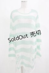 KILL STAR / Peppermint knit Sweater L ミント H-25-03-01-057-SL-TO-KB-ZY