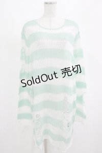 KILL STAR / Peppermint knit Sweater L ミント H-25-03-01-057-SL-TO-KB-ZY