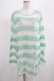 画像1: KILL STAR / Peppermint knit Sweater L ミント H-25-03-01-057-SL-TO-KB-ZH (1)