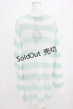画像3: KILL STAR / Peppermint knit Sweater L ミント H-25-03-01-057-SL-TO-KB-ZY