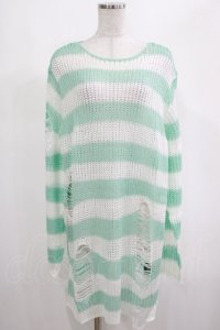 KILL STAR / Peppermint knit Sweater L ミント H-25-03-01-059-SL-TO-KB-ZH