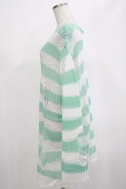 画像2: KILL STAR / Peppermint knit Sweater L ミント H-25-03-01-059-SL-TO-KB-ZH