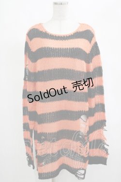 画像1: KILL STAR / Pumpkin Knit Sweater S オレンジ H-25-03-01-060-SL-TO-KB-ZH