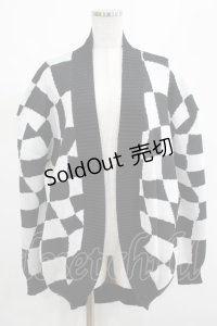 KILL STAR / Your Move Cardigan XS 黒×白 H-25-03-01-062-SL-TO-KB-ZH