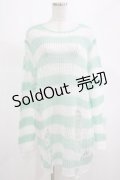 KILL STAR / Peppermint knit Sweater L ミント H-25-03-01-063-SL-TO-KB-ZI