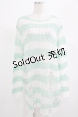KILL STAR / Peppermint knit Sweater L ミント H-25-03-01-063-SL-TO-KB-ZI