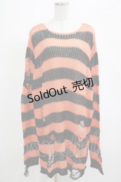 画像1: KILL STAR / Pumpkin Knit Sweater L オレンジ H-25-03-01-064-SL-TO-KB-ZI