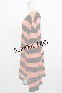 画像2: KILL STAR / Pumpkin Knit Sweater L オレンジ H-25-03-01-064-SL-TO-KB-ZI