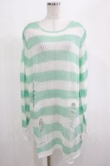 KILL STAR / Peppermint knit Sweater L ミント H-25-03-01-065-SL-TO-KB-ZI