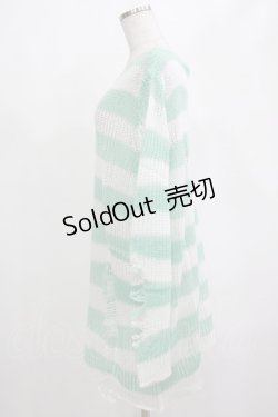 画像2: KILL STAR / Peppermint knit Sweater L ミント H-25-03-01-065-SL-TO-KB-ZI