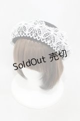 m petit by misako / AMレースBベレー  ブラック H-25-03-01-1005-LO-AC-NS-ZH
