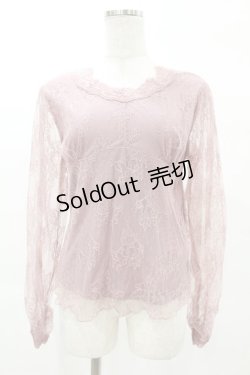 画像1: axes femme / 総レースインナー M ピンク H-25-03-01-1056-AX-TO-NS-ZH