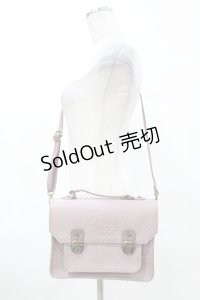 Maison de FLEUR Petite Robe canone / エンブレムショルダーバッグ  ピンク H-25-03-01-1018-EL-BG-NS-ZH