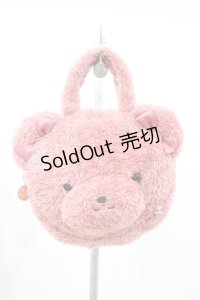 Maison de FLEUR / ピンくまニアトートバッグ  ピンク H-25-03-01-1021-LO-BG-NS-ZH