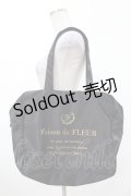 Maison de FLEUR / キャリーオンバッグ  ブラック H-25-03-01-1023-LO-BG-NS-ZH