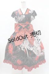 Royal Princess Alice / 新がしゃどくろ帯付きドレス Free ブラック H-25-03-01-1029-LO-OP-NS-ZH