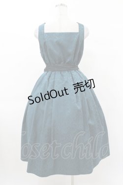 画像2: axes femme kawaii / チャイナジャガードジャンスカ M ブルーグリーン H-25-03-01-1037-AX-OP-NS-ZH