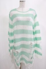 KILL STAR / Peppermint knit Sweater L ミント H-25-03-01-067-SL-TO-KB-ZY