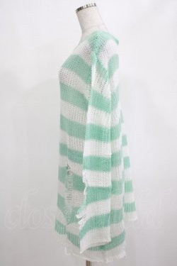 画像2: KILL STAR / Peppermint knit Sweater L ミント H-25-03-01-067-SL-TO-KB-ZY