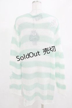 画像3: KILL STAR / Peppermint knit Sweater L ミント H-25-03-01-067-SL-TO-KB-ZY