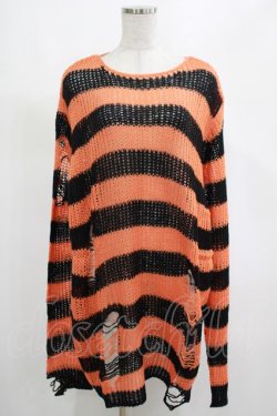 画像1: KILL STAR / Pumpkin Knit Sweater L オレンジ H-25-03-01-068-SL-TO-KB-ZH