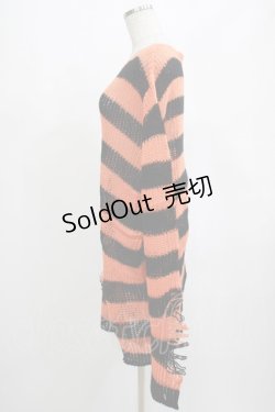 画像2: KILL STAR / Pumpkin Knit Sweater L オレンジ H-25-03-01-068-SL-TO-KB-ZH