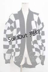 KILL STAR / Your Move Cardigan XS 黒×白 H-25-03-01-070-SL-TO-KB-ZT311