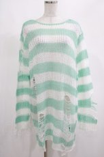 画像1: 【SALE】KILL STAR / Peppermint knit Sweater L ミント H-25-03-01-071-SL-TO-KB-ZT206 (1)