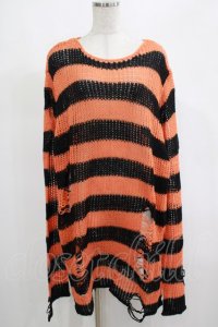 KILL STAR / Pumpkin Knit Sweater XL オレンジ H-25-03-01-072-SL-TO-KB-ZH