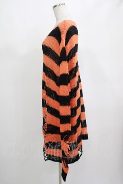 画像2: KILL STAR / Pumpkin Knit Sweater XL オレンジ H-25-03-01-072-SL-TO-KB-ZH