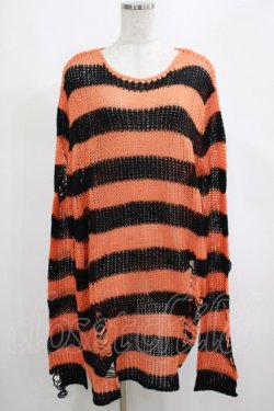 画像1: KILL STAR / Pumpkin Knit Sweater XL オレンジ H-25-03-01-074-SL-TO-KB-ZI