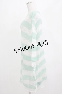 画像2: KILL STAR / Peppermint knit Sweater L ミント H-25-03-01-075-SL-TO-KB-ZI